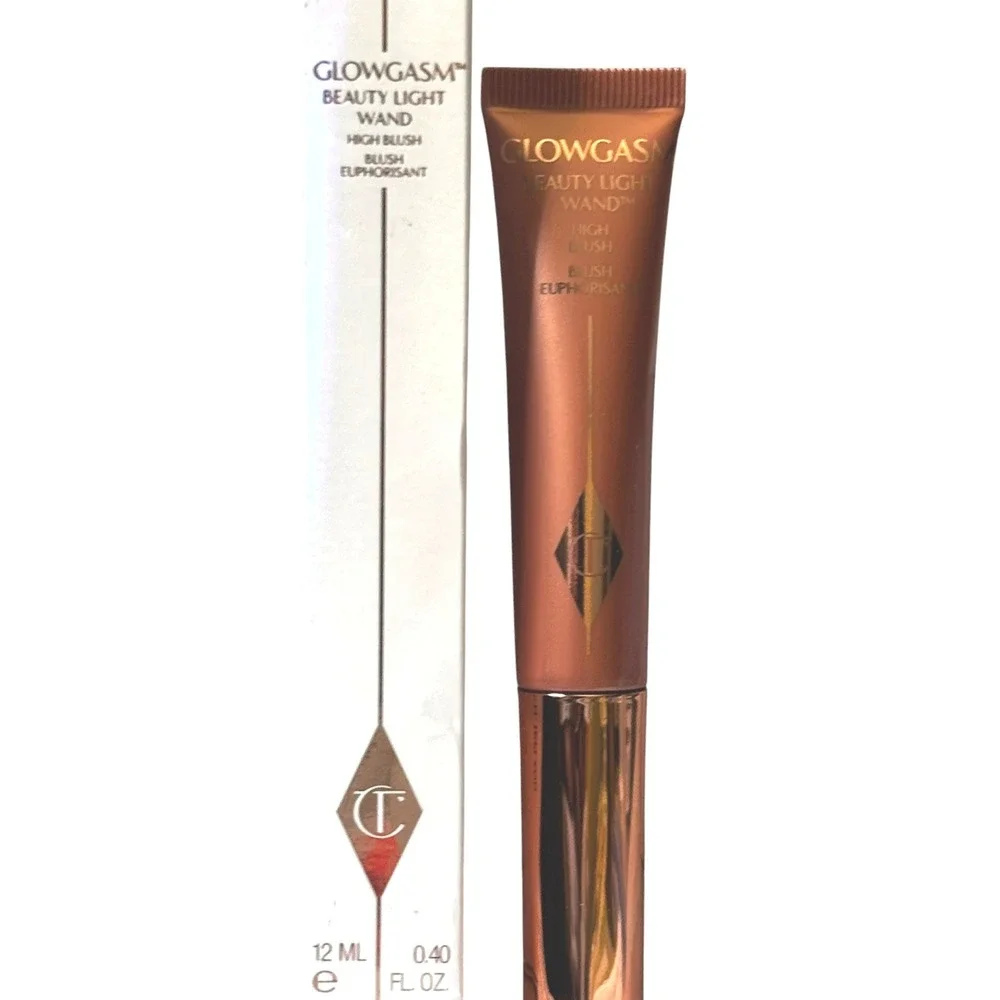 Charlotte Tilbury Glowgasm Beauty Light Wand Pinkgasm High Blush 12ml NIB